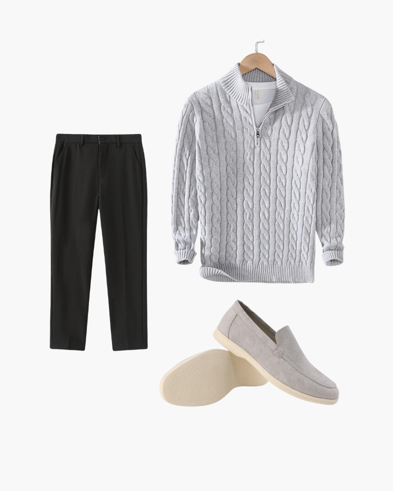 Winter-Outfit 2 – Spaziergang im Park