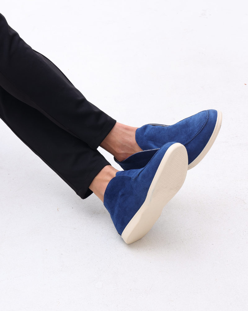 Floowa Hohe Wildleder-Loafer