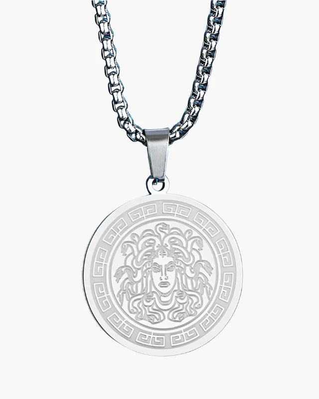 Medusa Lange Kette (Gold & Silber)