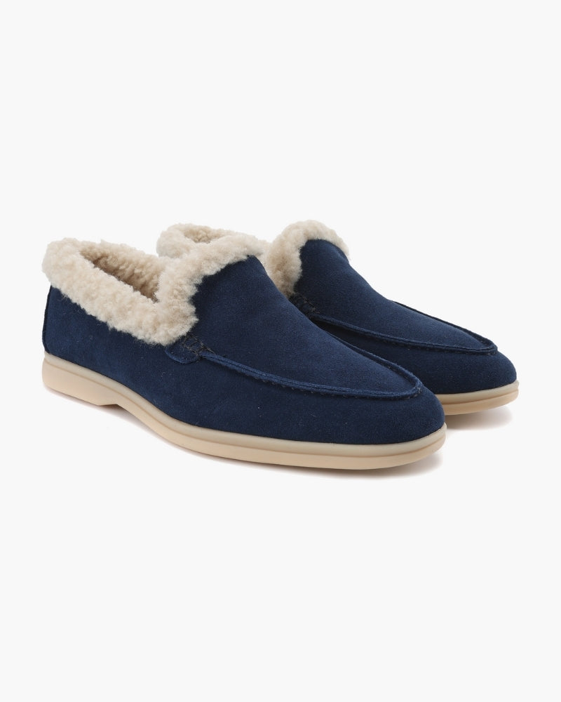 Pelzgefütterte Premium-Loafer