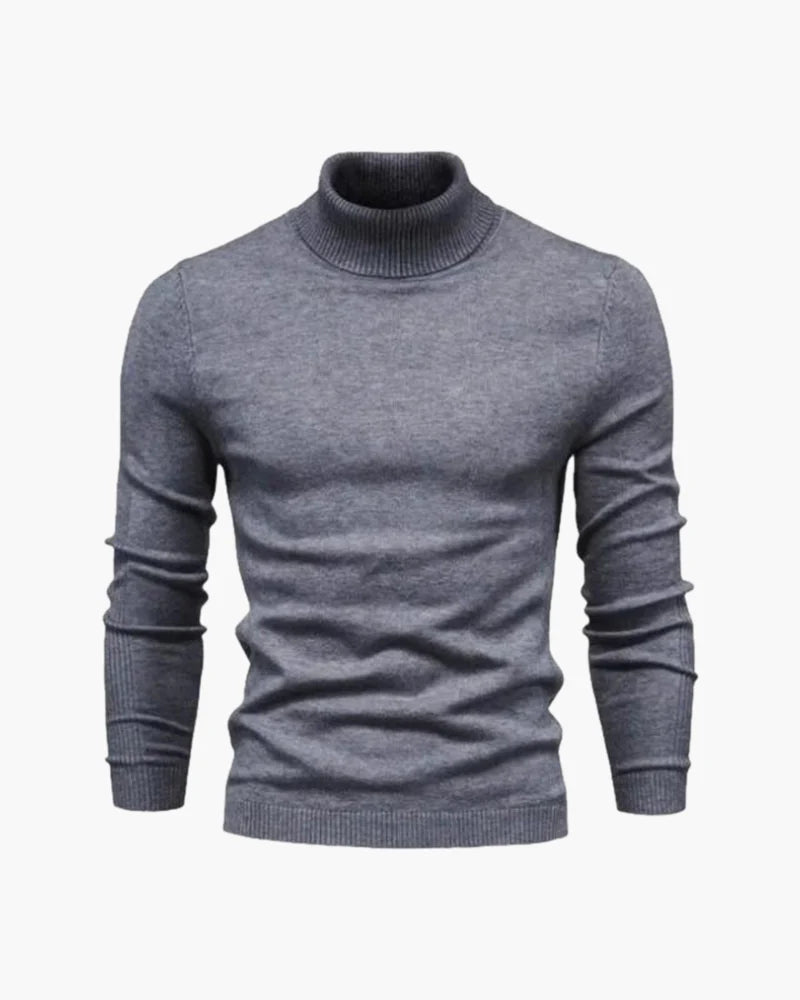 HALLA Merinowolle-Rollkragenpullover