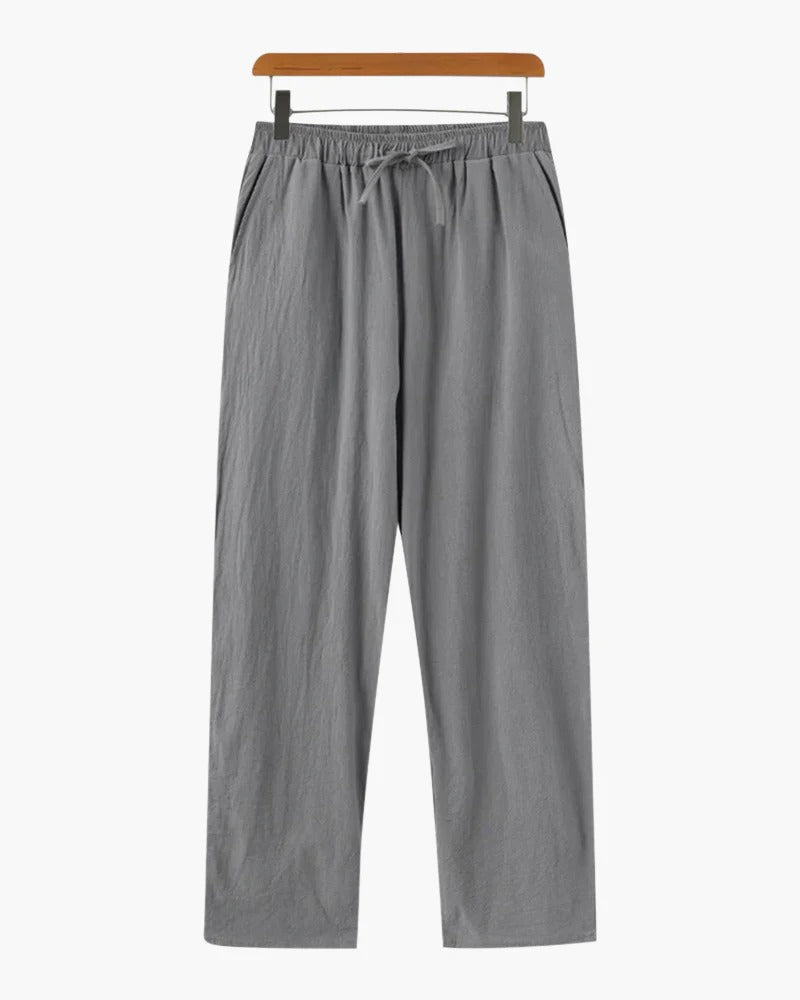 Leinen Relaxed-Hose Floowa