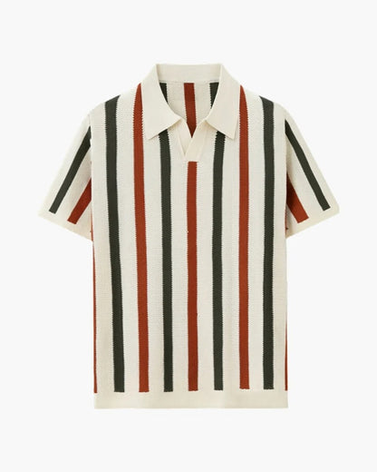 Diamond Floowa Knit Stripe Polo