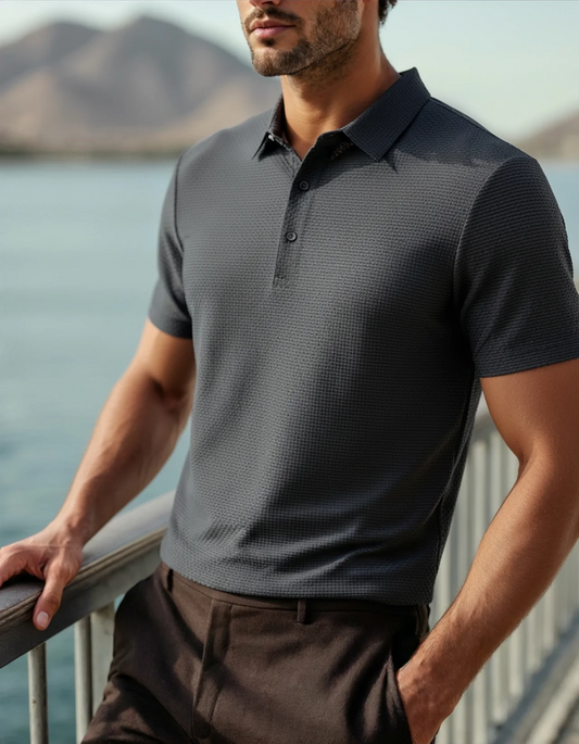 Prestigio Floowa Silk Polo (Anti-Wrinkle)