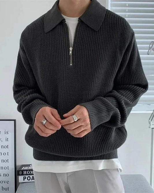 Cesare Floowa Half Zip Sweater